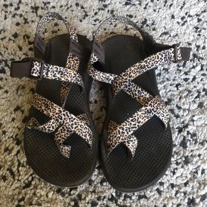 Chacos Z sandals, leopard print!